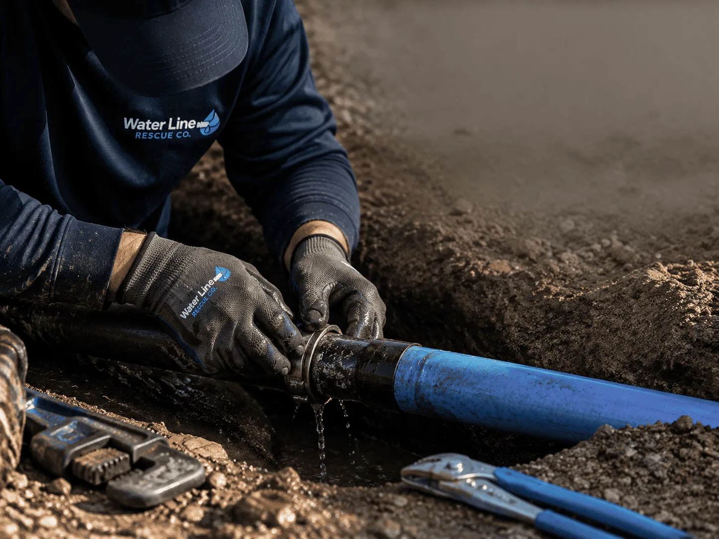 Why choose Water Line Repair in Claflin, KS